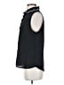 Laundry by Shelli Segal 100% Polyester Black Sleeveless Blouse Size S - photo 5