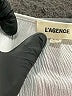 L'Agence 100% Rayon Ivory Long Sleeve Blouse Size XL (4) - photo 7
