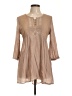 MONORENO Tan Casual Dress Size L - photo 1