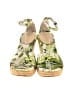 J.Crew Tropical Green Wedges Size 7 - photo 2