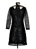 Lilly Pulitzer 100% Polyester Black Cocktail Dress Size 0 - photo 2
