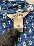 J.Crew Polka Dots Blue Long Sleeve Blouse Size 10 - photo 7
