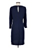 Laundry by Shelli Segal Solid Blue Casual Dress Size 4 - photo 2