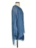 Baci Blue 3/4 Sleeve Blouse Size S (estimated) - photo 4