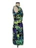 Ellen Tracy 100% Polyester Print Green Cocktail Dress Size 4 - photo 4