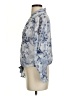 Sara Michelle Blue 3/4 Sleeve Blouse Size S - photo 5