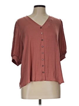 Maison D' Amelie Short Sleeve Blouse