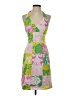 Lilly Pulitzer 100% Cotton Tropical Pink Cocktail Dress Size 0 - photo 1