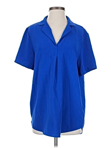 Hilary Radley Short Sleeve Blouse (view 1)