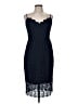 J.Crew 100% Polyester Floral Blue Cocktail Dress Size 8 - photo 1