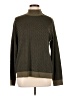 Calvin Klein 100% Acrylic Chevron-herringbone Green Pullover Sweater Size L - photo 1