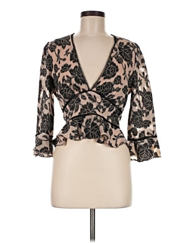 Do & Be 3/4 Sleeve Blouse (view 1)