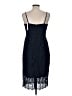 J.Crew 100% Polyester Floral Blue Cocktail Dress Size 8 - photo 2