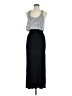 Everleigh Stripes Black Casual Dress Size M - photo 1