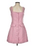 Cider 100% Polyester Tweed Pink Casual Dress Size S - photo 1