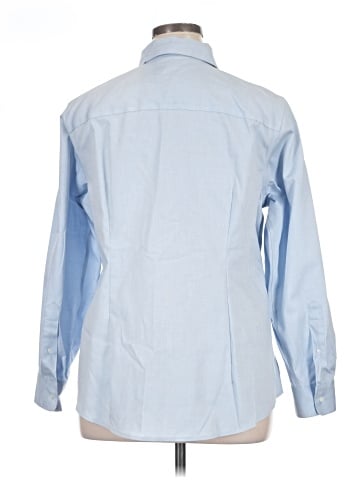 Jones New York Signature Long Sleeve Button-Down Shirt (view 2)