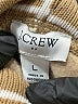 J.Crew Factory Store 100% Polyester Plaid Brown Turtleneck Sweater Size L - photo 7