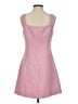 Cider 100% Polyester Tweed Pink Casual Dress Size S - photo 2