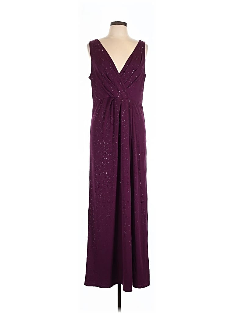 Pre-owned Ever-pretty Casual Dress In Purple