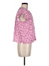 Gap 100% Rayon Pink Short Sleeve Blouse Size M - photo 4