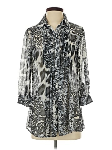 Fever 3/4 Sleeve Blouse (view 1)