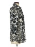 Fever 100% Polyester Animal Print Silver 3/4 Sleeve Blouse Size S - photo 4