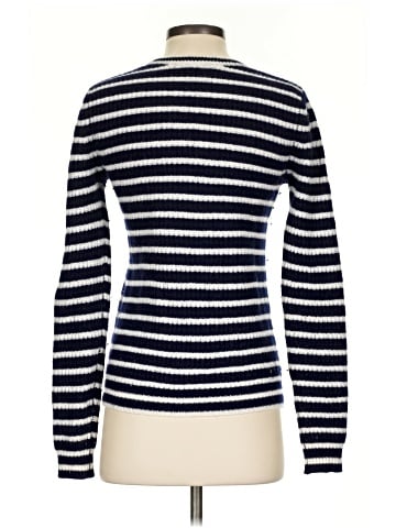 Aqua Cashmere Pullover Sweater (view 2)