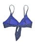 Unbranded Chevron-herringbone Blue Swimsuit Top Size 12 - photo 2