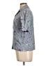 Pendleton 100% Silk Floral Blue Short Sleeve Silk Top Size 10 - photo 5