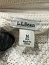 L.L.Bean 100% Cotton Ivory Cardigan Size M - photo 7