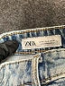 Zara Blue Denim Shorts Size 4 - photo 3