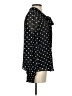 J by Joie Polka Dots Black Long Sleeve Blouse Size S - photo 4