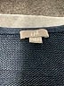 J.Jill Blue Black Cardigan Size S - photo 7