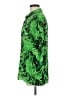 Assorted Brands 100% Rayon Paisley Green Short Sleeve Blouse Size M - photo 5