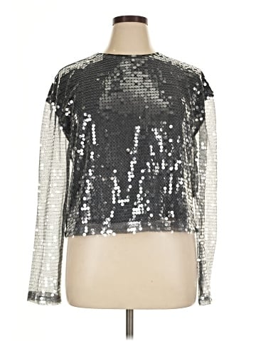 Bold Elements Long Sleeve Blouse (view 1)