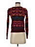 Lucca Couture Chevron-herringbone Burgundy Pullover Sweater Size XS - photo 1