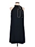 CeCe 100% Polyester Black Casual Dress Size 10 - photo 1