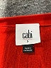 CAbi 100% Cotton Solid Red Cardigan Size S - photo 7