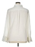 Karl Lagerfeld Paris 100% Polyester Solid Ivory Long Sleeve Blouse Size XL - photo 2