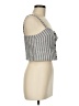 Topshop Stripes Gray Tank Top Size 8 - photo 4