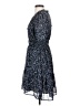 Gibson Look 100% Polyester Floral Blue Cocktail Dress Size XS - photo 5