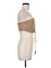Shein Tan Sleeveless Blouse Size 6 - photo 4