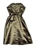 BCBGMAXAZRIA 100% Polyester Green Gold Cocktail Dress Size XXS (estimated) - photo 2