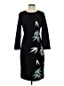 Vince Camuto Graphic Black Cocktail Dress Size S - photo 1