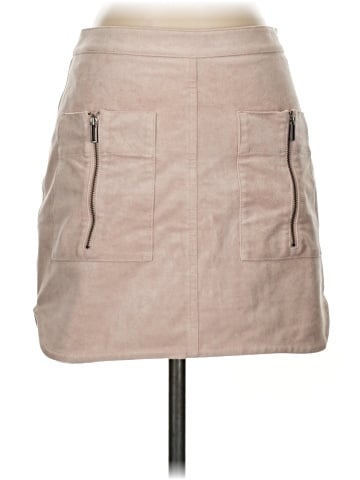BCBGMAXAZRIA Faux Leather Skirt (view 1)