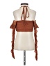 Unbranded Brown Orange Sleeveless Top Size XS - photo 2