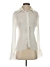 Unbranded 100% Polyester Ivory Long Sleeve Blouse Size S - photo 1