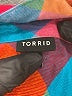 Torrid Color Block Pink Long Sleeve Button-Down Shirt Size 1X Plus (1) - photo 7
