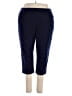 Croft & Barrow Solid Blue Active Pants Size 22 - photo 1