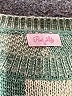 Pink Lily 100% Acrylic Checkered-gingham Teal Pullover Sweater Size M - photo 7